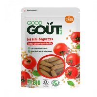 Good Gout BIO Mini bagietki z pomidorami, 70g KRÓTKA DATA 17.01.2026