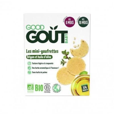 Good Gout BIO Wafle z oregano i oliwą z oliwek, 24g