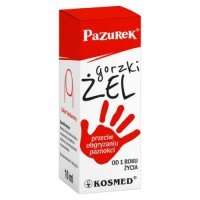 GORZKI PAZUREK Żel przeciw obgryzaniu paznokci 10 ml  KOSMED