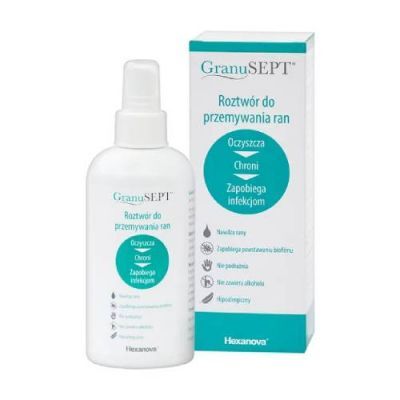 GRANUSEPT Roztwór do przemywania ran 250 ml