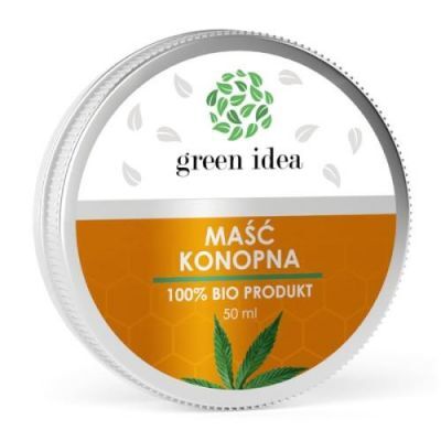 GREEN IDEA Maść Konopna 73% 50ml