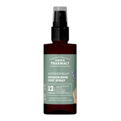 Green Pharmacy Dezodorant antyperspiracyjny do stóp w sprayu, 150 ml