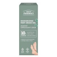 Green Pharmacy Dezodorujący krem-żel do stóp przeciw nieprzyjemnemu zapachowi, 75 ml