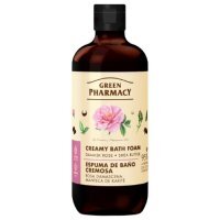 GREEN PHARMACY Kremowa pianka do kąpieli Róża damasceńska i masło shea, 500ml