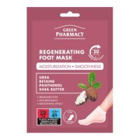 Green Pharmacy Maska regenerująca do stóp 2 x 13 ml, 1 szt.