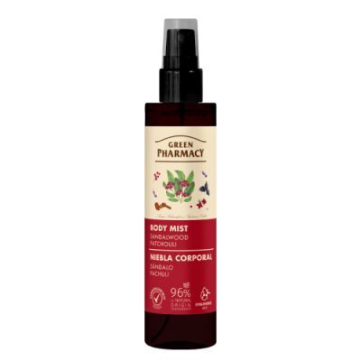 Green Pharmacy Mgiełka do ciała drzewo sandałowe i paczula, 150 ml