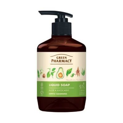 Green Pharmacy Mydło w płynie aloes i awokado, 460 ml