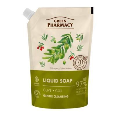Green Pharmacy Mydło w płynie Oliwa i Jagody Goji zapas, 460 ml