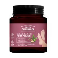 Green Pharmacy Peeling olejowy do stóp cukrowo-solny, 300 ml