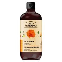 GREEN PHARMACY Pianka do kąpieli Kurkuma i Olejek dyniowy, 500ml