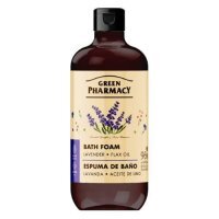 GREEN PHARMACY Pianka do kąpieli Lawenda i Olej lniany, 500ml