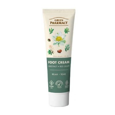 Green Pharmacy Relaksujący krem do stóp, przeciw obrzękom, 100 ml