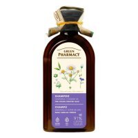 Green Pharmacy Rumianek i Olej lniany Szampon do włosów farbowanych, 350 ml