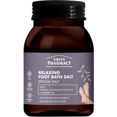 Green Pharmacy Sól do stóp relaksująca, 400 g