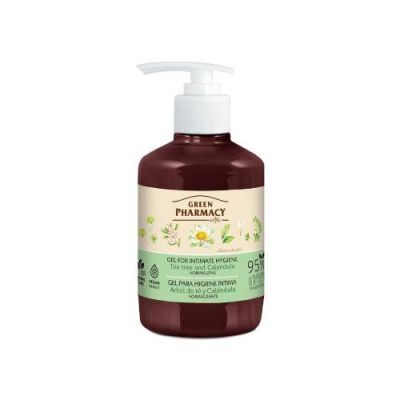 Green Pharmacy Żel do higieny intymnej normalizujący Drzewo herbaciane i Nagietek lekarski, 370 ml