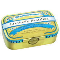 GRETHER'S PASTILLES SUGARFREE Czarny bez 60 g (24 pastylki)