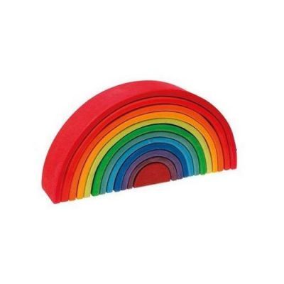 GRIMM'S Drewniana tęcza kolorowa, 12elementów