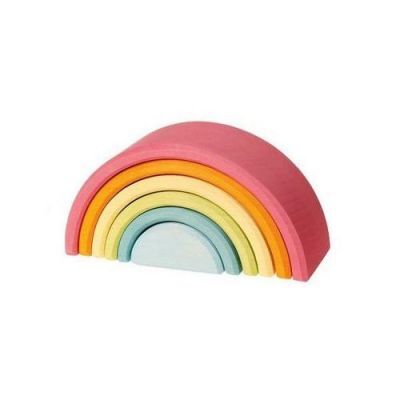 GRIMM'S Drewniana tęcza pastelowa, 6elementów