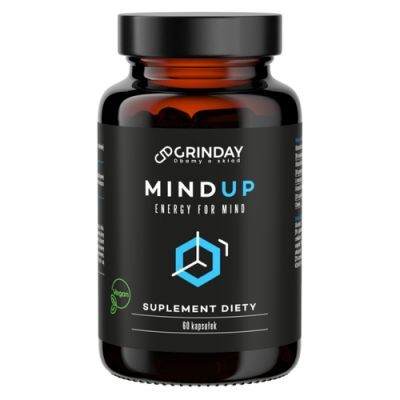 Grinday Mind Up Energy For Mind na pamięć i koncentrację, 60 kaps.