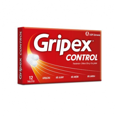 GRIPEX CONTROL 12 tabletek