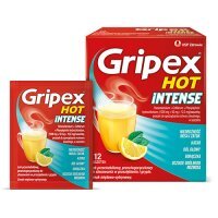 GRIPEX Hot Intense Proszek, 12 saszetek