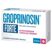 GROPRINOSIN FORTE 1000 mg 10 tabletek