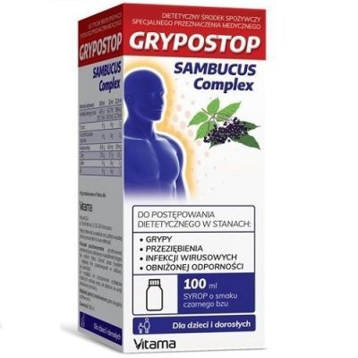 GRYPOSTOP SAMBUCUS COMPLEX Syrop 100 ml