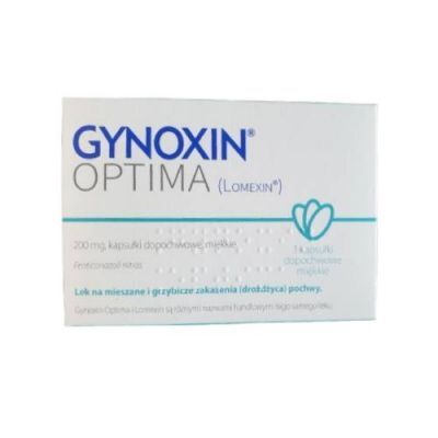 Gynoxin Optima 200 mg, 3 kapsułki dopochwowe