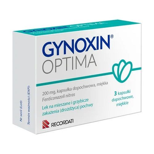 Gynoxin Optima 3 Kapsułki Dopochwowe Na Grzybicze Zapalenie Pochwy Aptekazawiszapl 8913