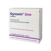 GYNOXIN UNO 600 mg 1 kapsułka dopochwowa DELFARMA