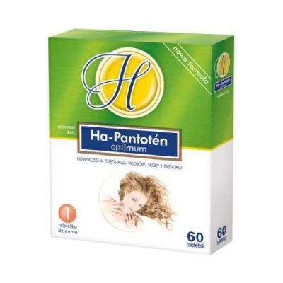 HA-PANTOTEN OPTIMUM - 60 tabletek KRÓTKA DATA 30.09.2026