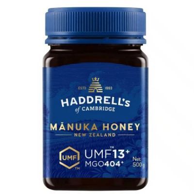 Haddrell's UMF13+ MGO404+ Miód Manuka, 500 g