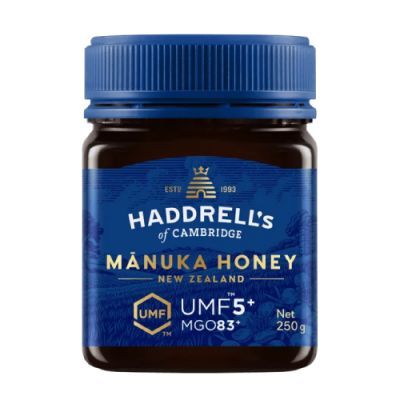 Haddrell's UMF5+ MGO83+ Miód Manuka, 250 g