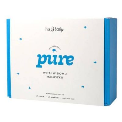 Hagi Baby Pure Witaj w domu maluszku Hipoalergiczny zestaw kosmetyków do pielęgnacji
