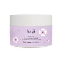 Hagi Biały Bukiet Naturalny peeling cukrowy do ciała, 200 g