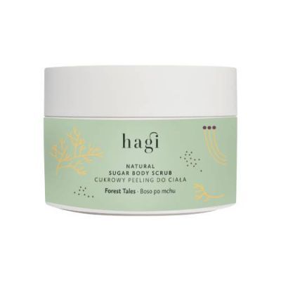 Hagi Boso Po Mchu Naturalny peeling cukrowy do ciała, 200 g