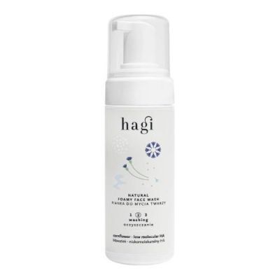 HAGI Naturalna pianka oczyszczająca do twarzy, 150ml