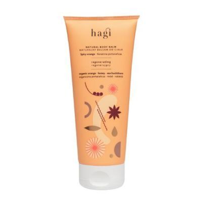 HAGI Naturalny balsam do ciała Korzenna Pomarańcza regenerujący, 200 ml
