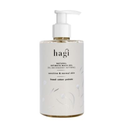 HAGI Naturalny żel do higieny intymnej Len i bawełna, 300ml