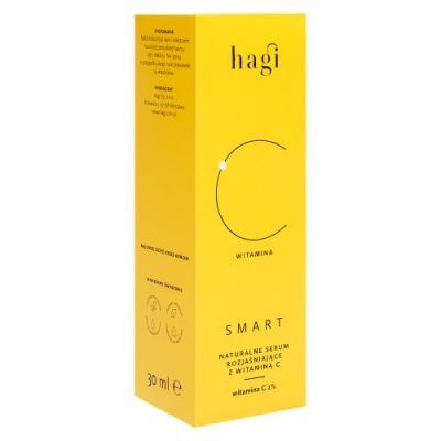 HAGI Smart C Naturalne serum rozjaśniające z witaminą C, 30ml