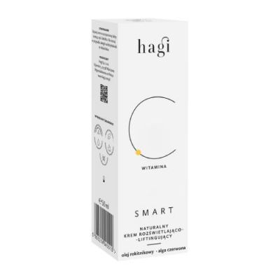 HAGI Smart C Naturalny krem rozświetlająco-liftingujący do twarzy, 50ml