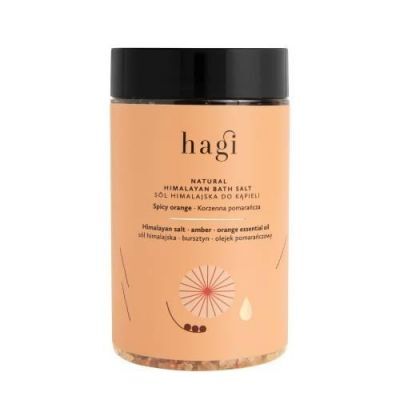 HAGI Sól himalajska do kąpieli Korzenna Pomarańcza, 480g