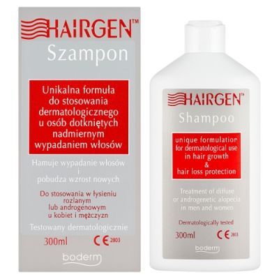 HAIRGEN Szampon przeciw wypadaniu włosów i łysieniu androgenowemu, 300 ml