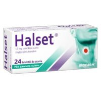 HALSET 24 tabletki do ssania