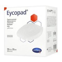 Hartmann EYCOPAD Kompresy oczne jałowe 56x70mm- 25szt.