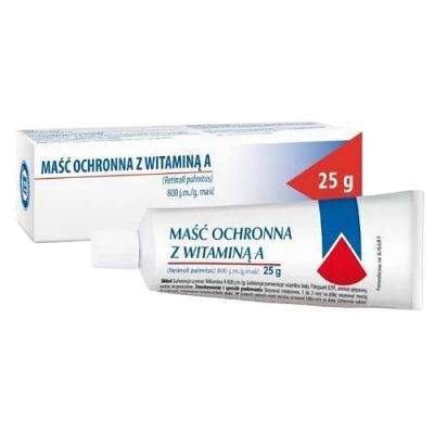 Hasco Maść ochronna z witaminą A, 25 g