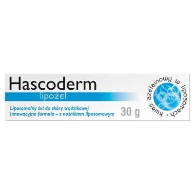 HASCODERM Lipogel żel  na trądzik i przebarwienia, 30 g