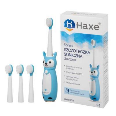 Haxe Sorino Szczoteczka soniczna dla dzieci niebieska