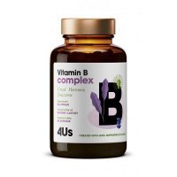 HEALTH LABS 4US Vitamin B complex wsparcie pracy mózgu i zdrowia psychicznego 60 kapsułek