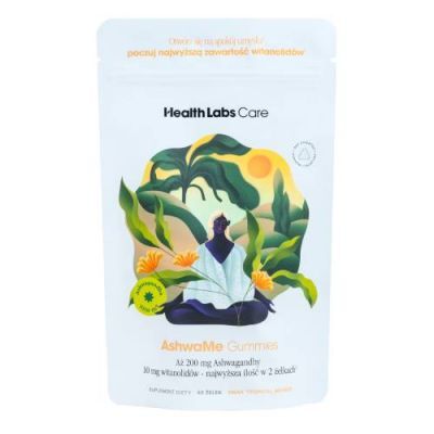 Health Labs AshwaMe Gummies Żelki, 60 szt.